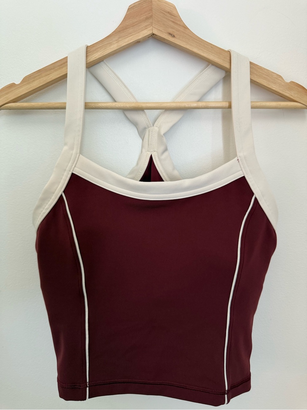 lululemon Wunder Train Piped Strappy Tank Top Light Support B/C Cup